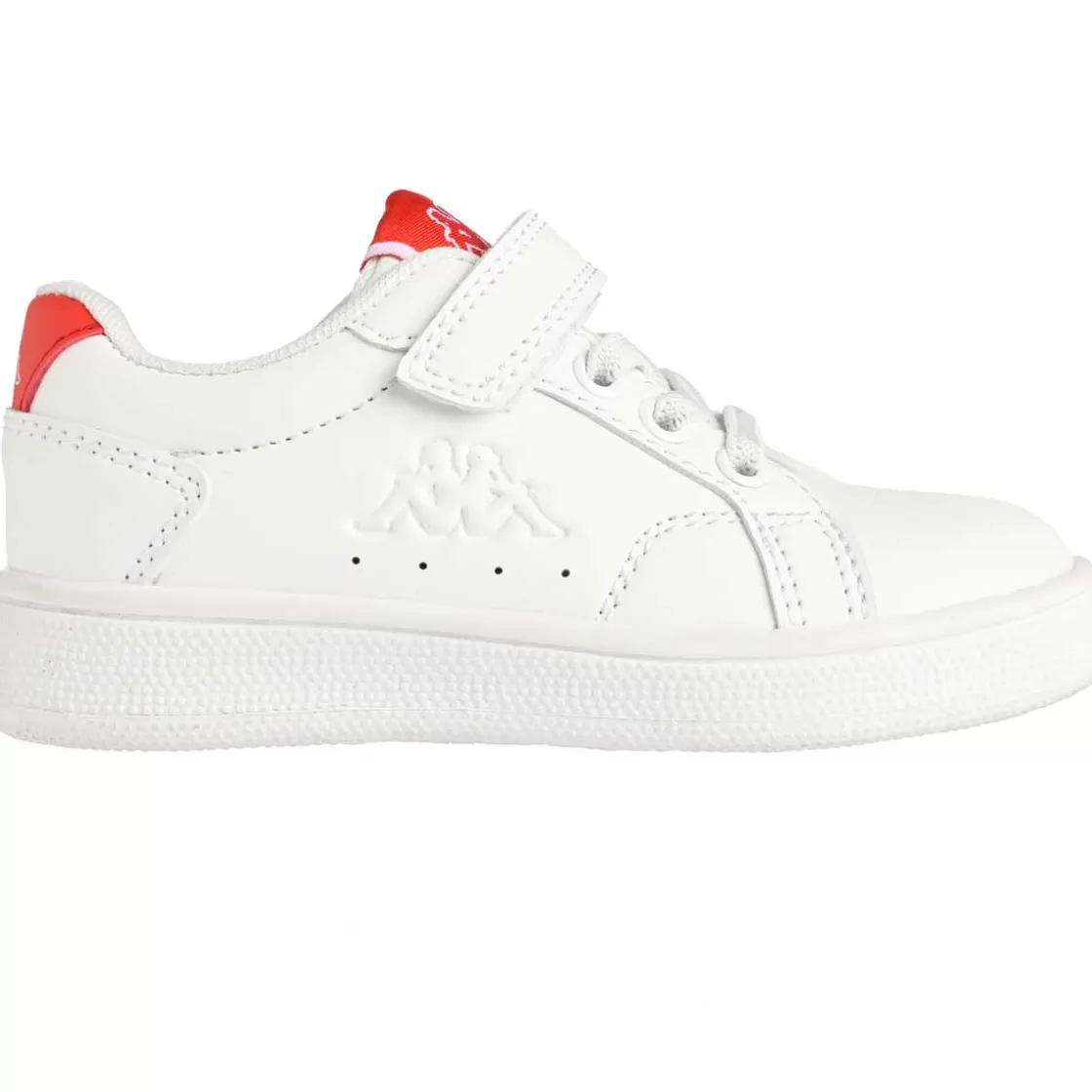 Enfant Kappa Lifestyle | Chaussures Lifestyle Adenis Blanc Bebe