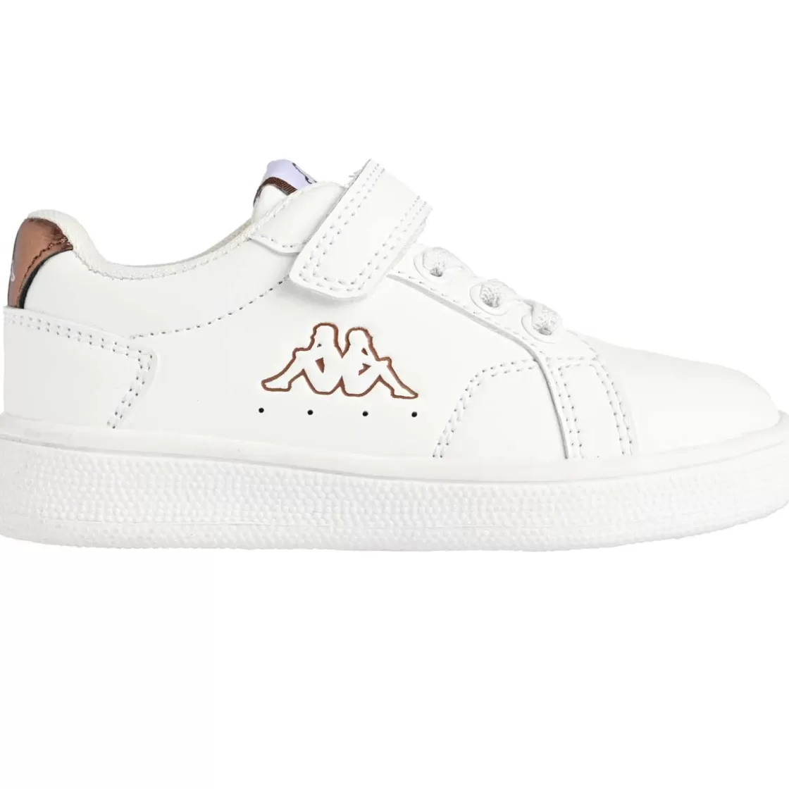 Enfant Kappa Lifestyle | Chaussures Lifestyle Adenis Blanc Bebe