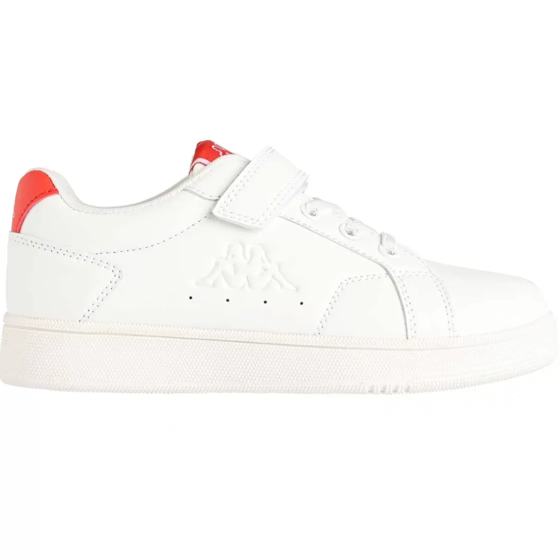 Enfant Kappa Lifestyle | Chaussures Lifestyle Adenis Ev Blanc Enfant