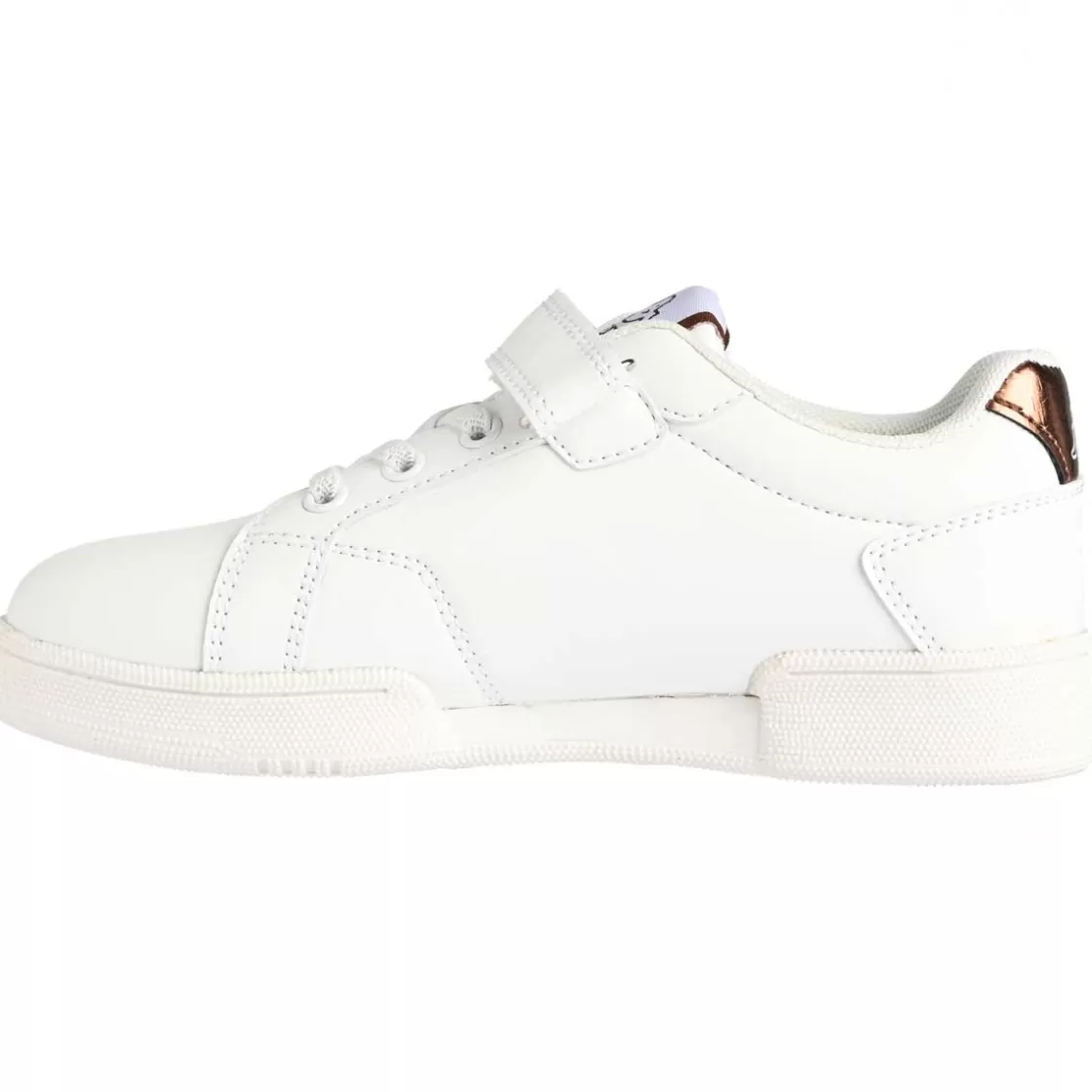 Enfant Kappa Lifestyle | Chaussures Lifestyle Adenis Ev Blanc Enfant