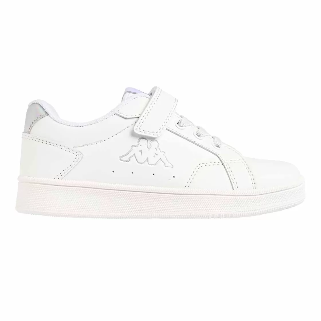 Enfant Kappa Lifestyle | Chaussures Lifestyle Enfant Adenis Sportswear Blanc