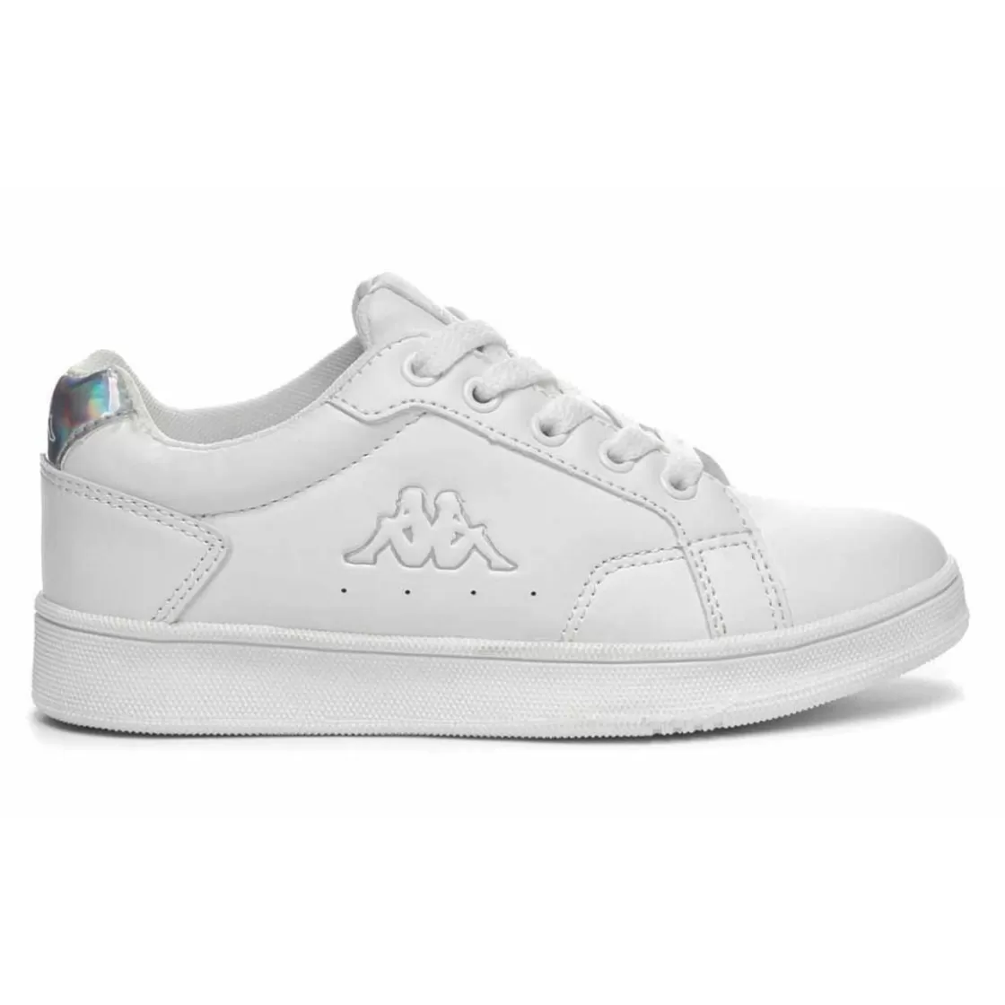 Enfant Kappa Lifestyle | Chaussures Lifestyle Enfant Adenis Sportswear Blanc