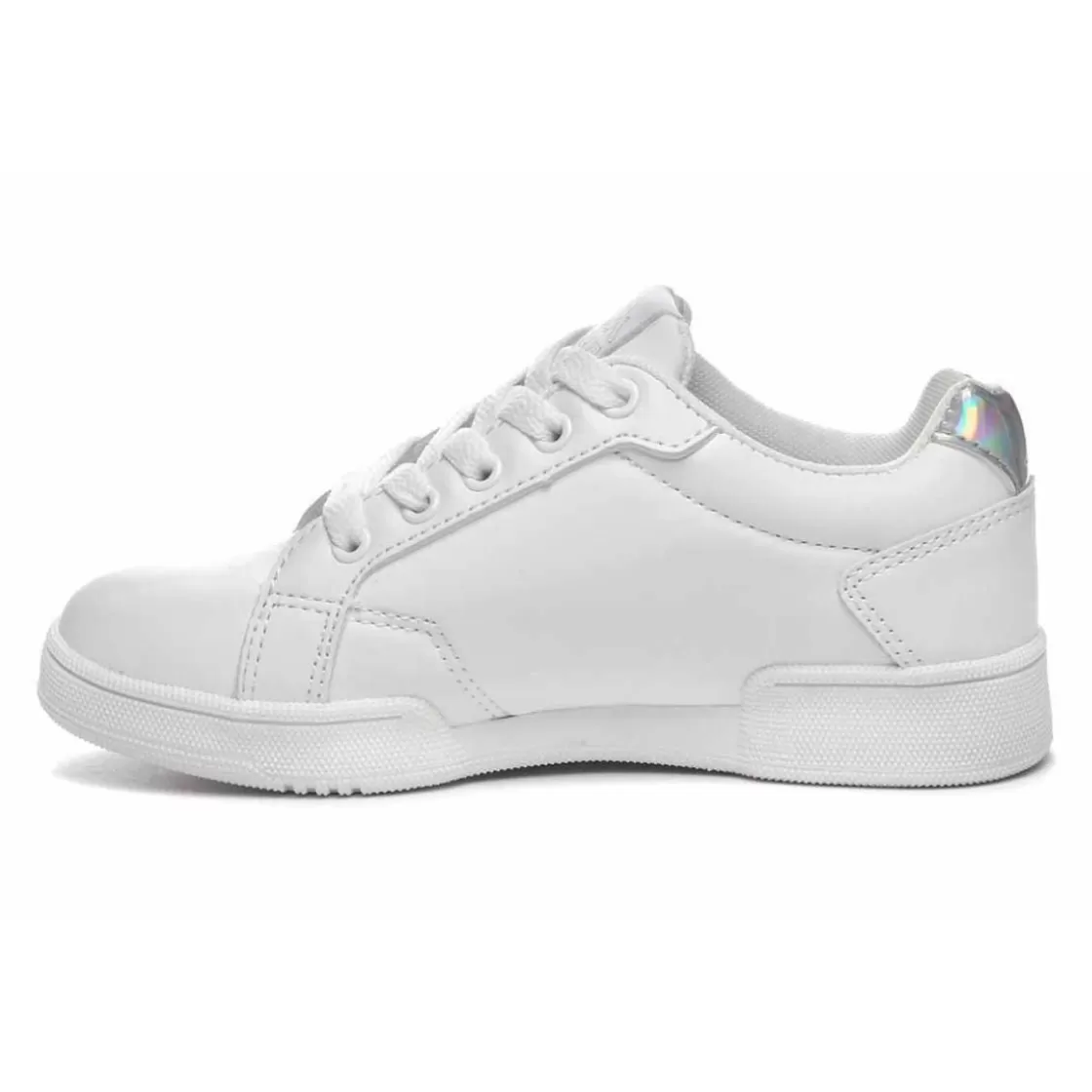 Enfant Kappa Lifestyle | Chaussures Lifestyle Enfant Adenis Sportswear Blanc