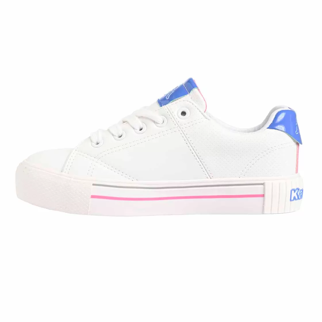 Enfant Kappa Lifestyle | Chaussures Lifestyle Enfant Tudy Lace Sportswear Blanc