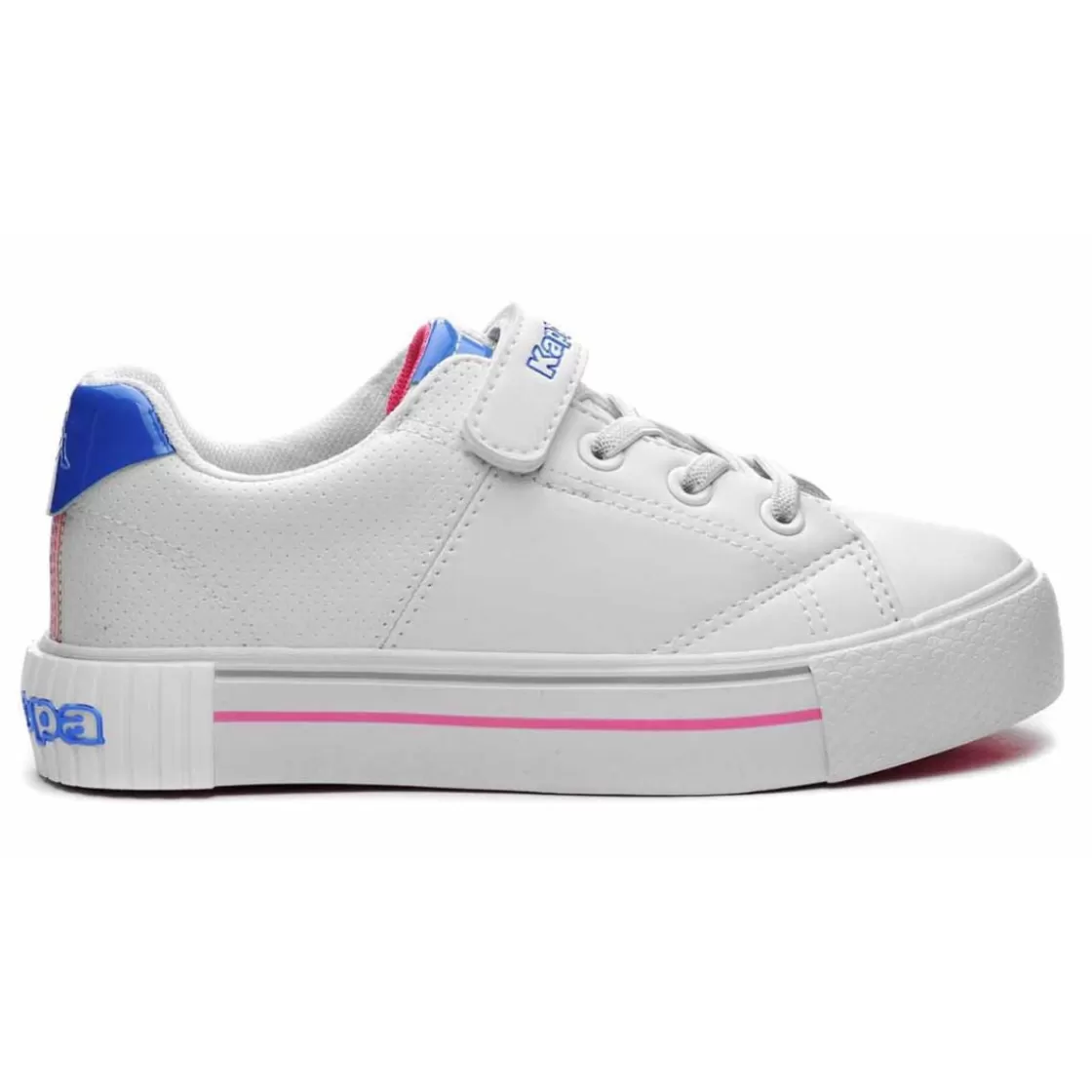 Enfant Kappa Lifestyle | Chaussures Lifestyle Enfant Tudy Sportswear Blanc