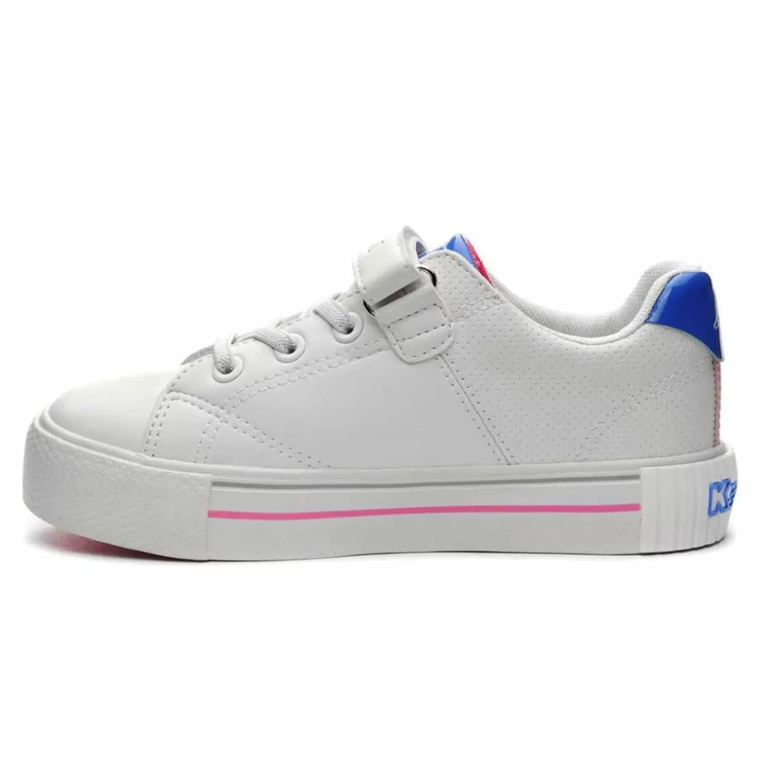 Enfant Kappa Lifestyle | Chaussures Lifestyle Enfant Tudy Sportswear Blanc