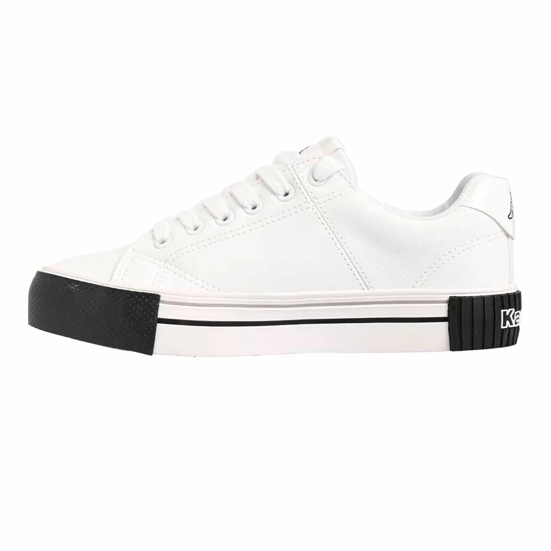 Femme Kappa Lifestyle | Chaussures Lifestyle Femme Tudy Sportswear Blanc