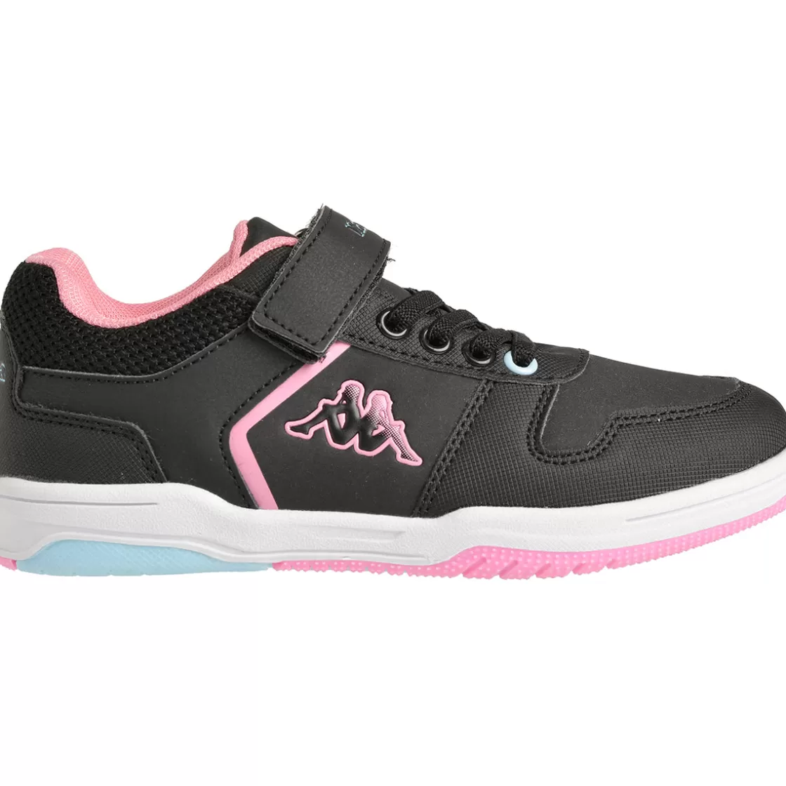 Enfant Kappa Lifestyle | Chaussures Lifestyle Kary Ev Noir Enfant