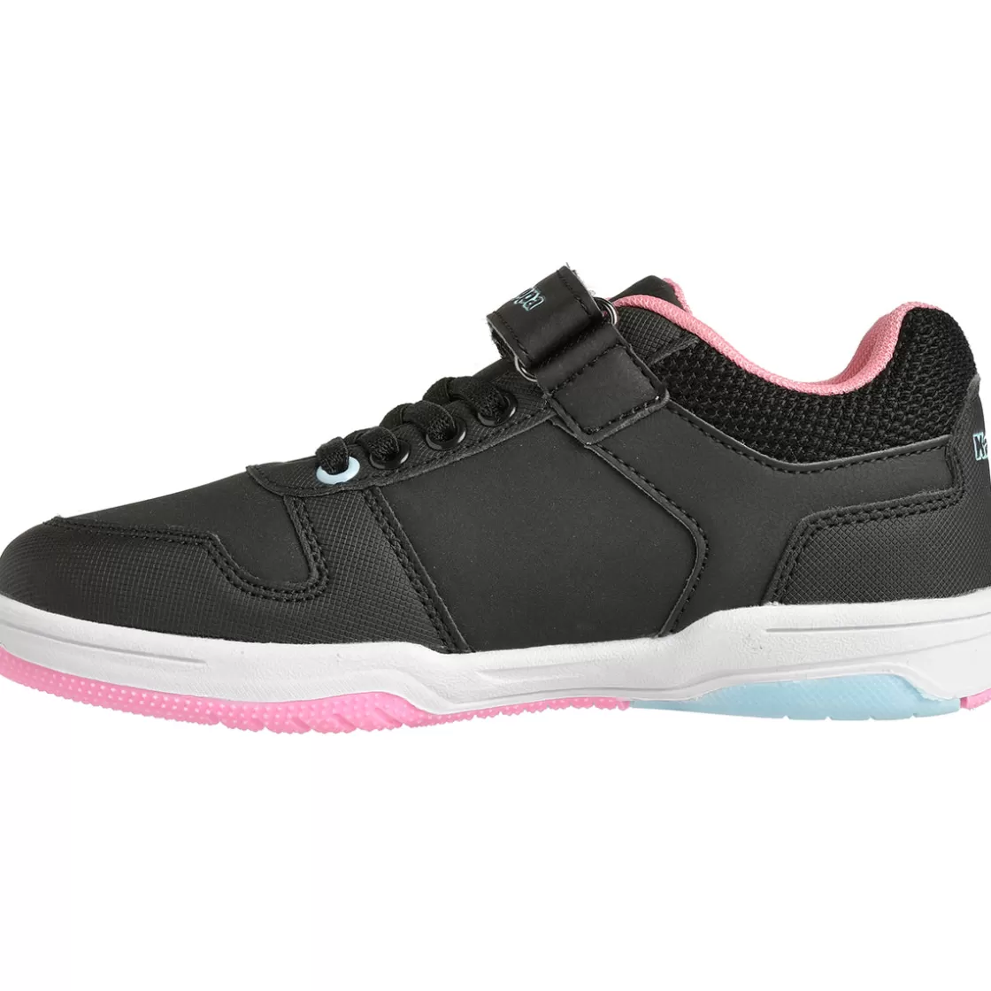 Enfant Kappa Lifestyle | Chaussures Lifestyle Kary Ev Noir Enfant