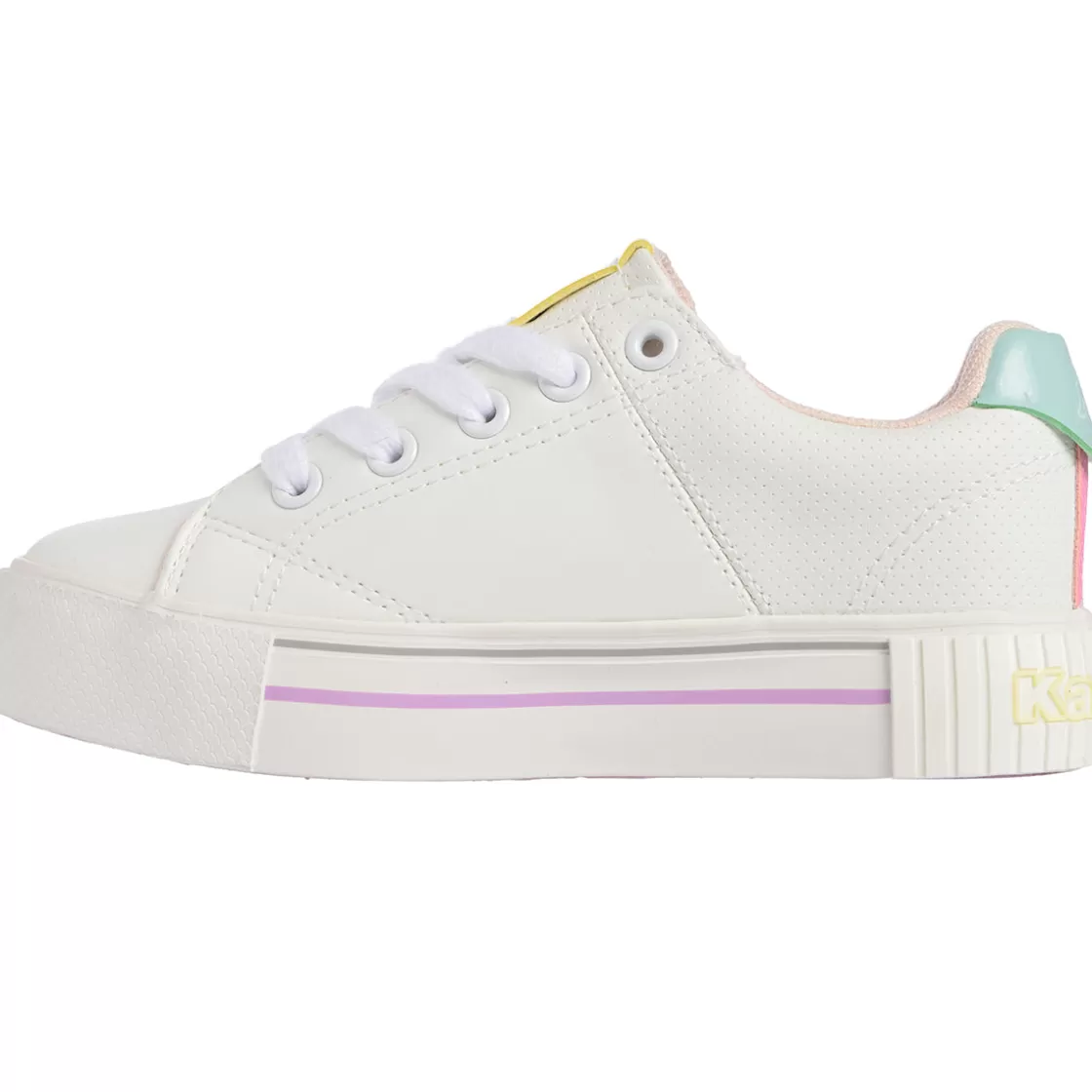 Enfant Kappa Lifestyle | Chaussures Lifestyle Tudy Blanc Enfant