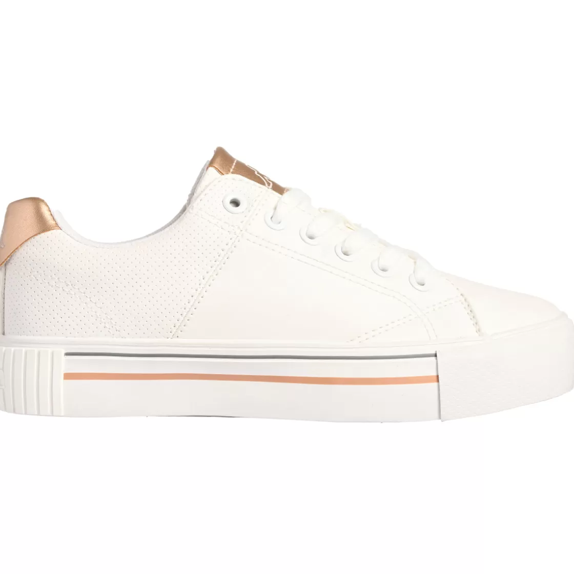 Femme Kappa Lifestyle | Chaussures Lifestyle Tudy Blanc Femme