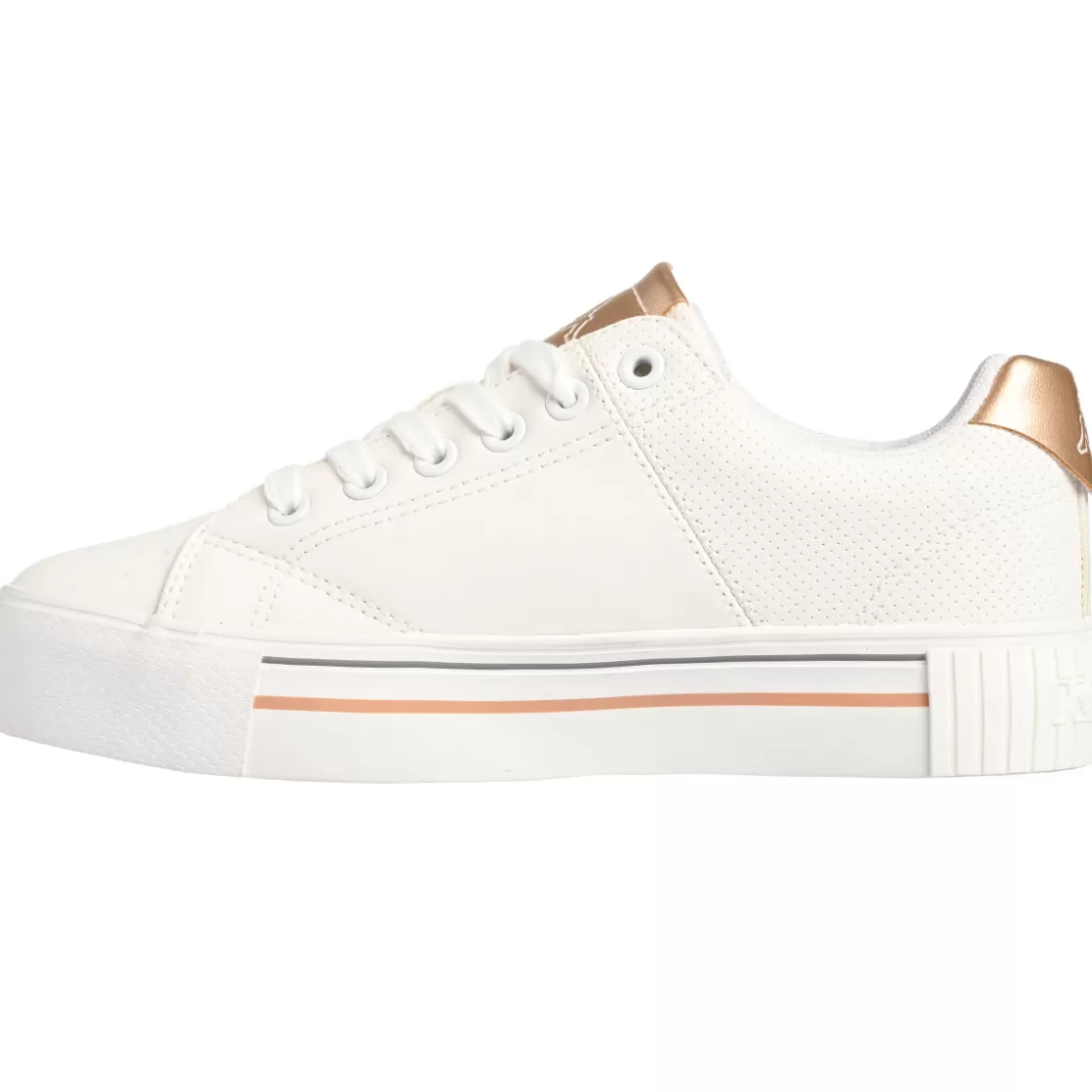 Femme Kappa Lifestyle | Chaussures Lifestyle Tudy Blanc Femme