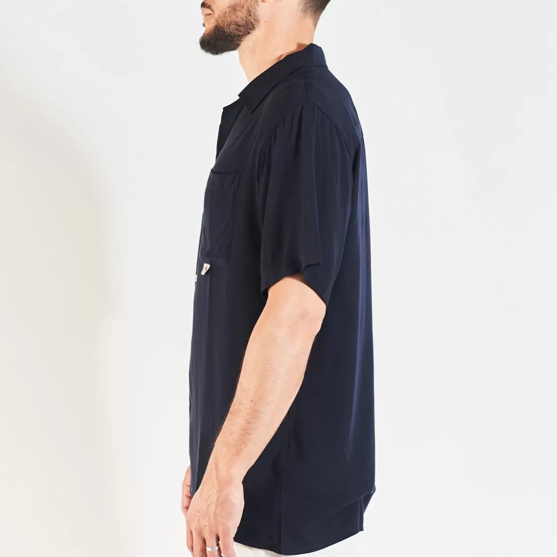 Homme Kappa Hauts & T-Shirts | Chemise Kemal Robe Di Bleu Homme