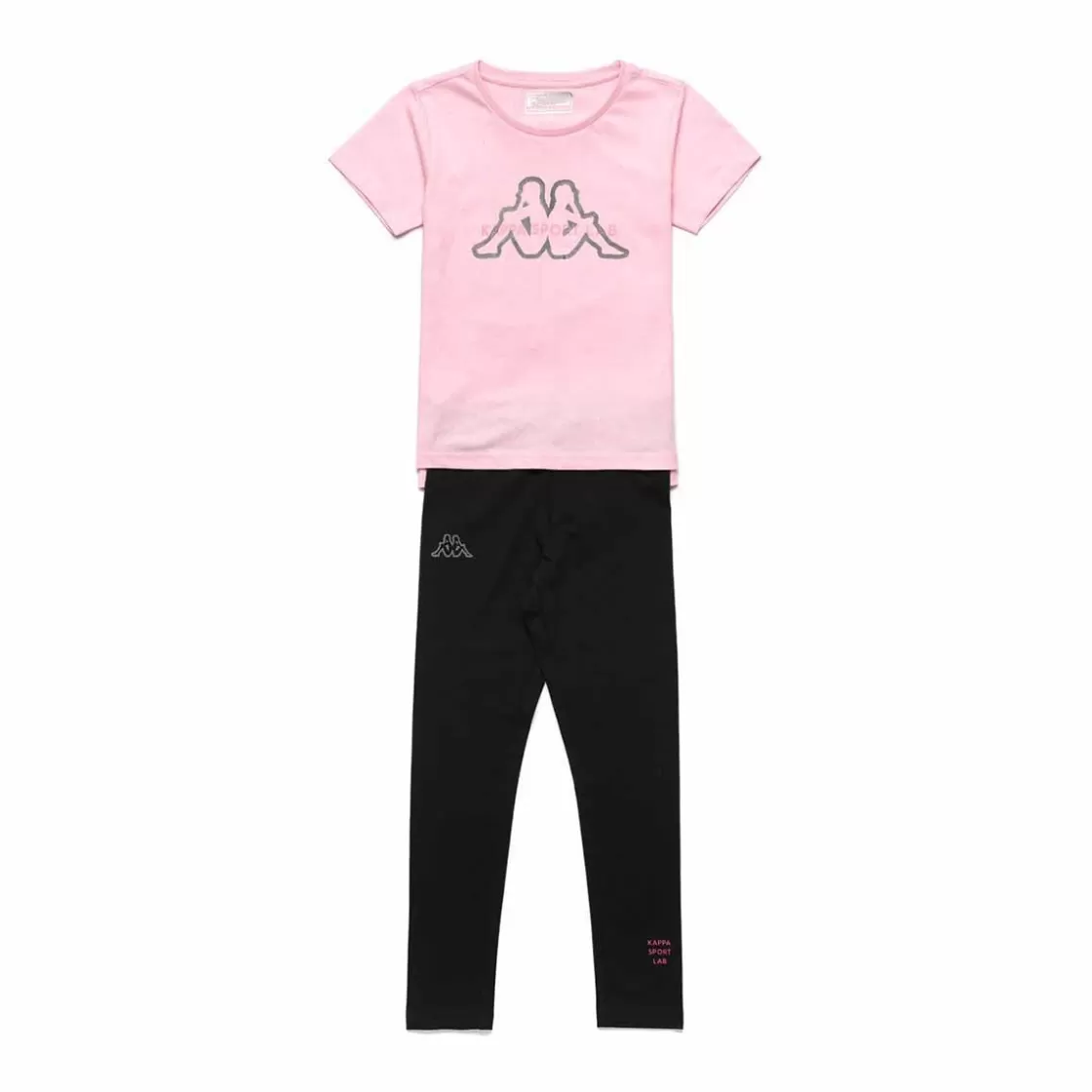 Enfant Kappa Survêtements | Ensemble Enfant Grisso Sportswear Rose