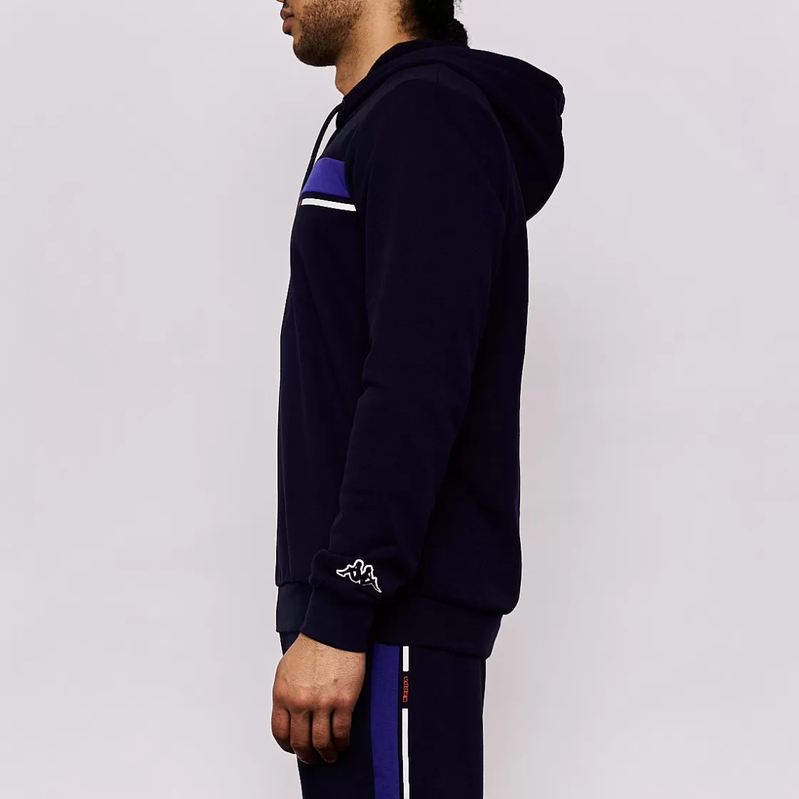 Homme Kappa Sweatshirts & Hoodies | Hoodie Homme Affragola Sportswear Bleu