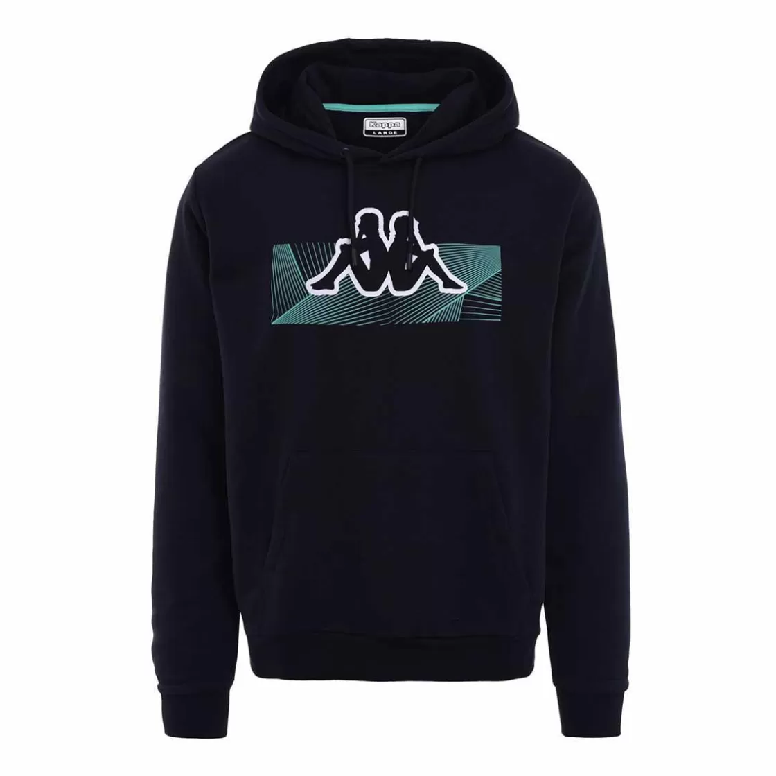 Homme Kappa Sweatshirts & Hoodies | Hoodie Homme Eldyn Sportswear Bleu