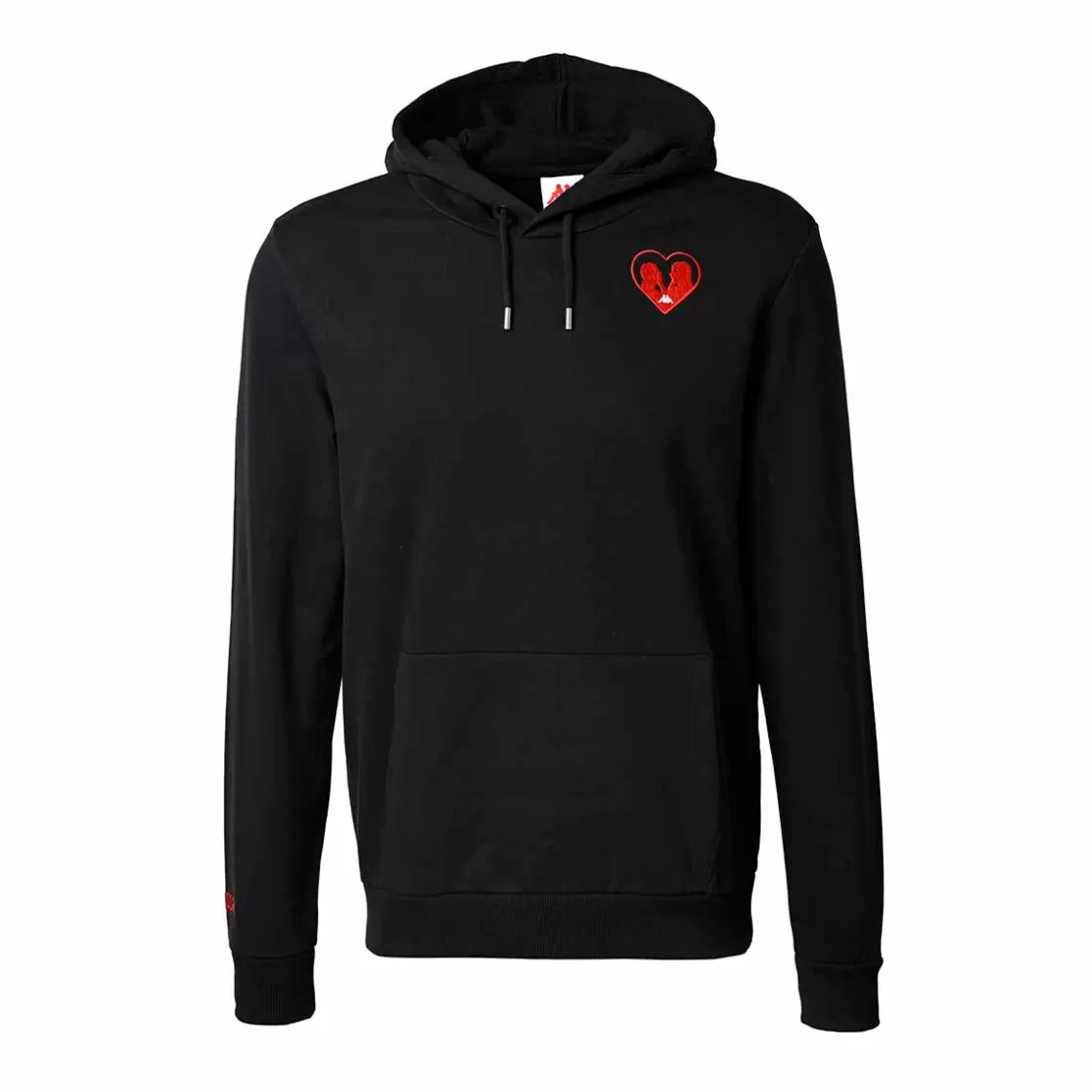 Homme Kappa Sweatshirts & Hoodies | Hoodie Homme Lorens Authentic Noir