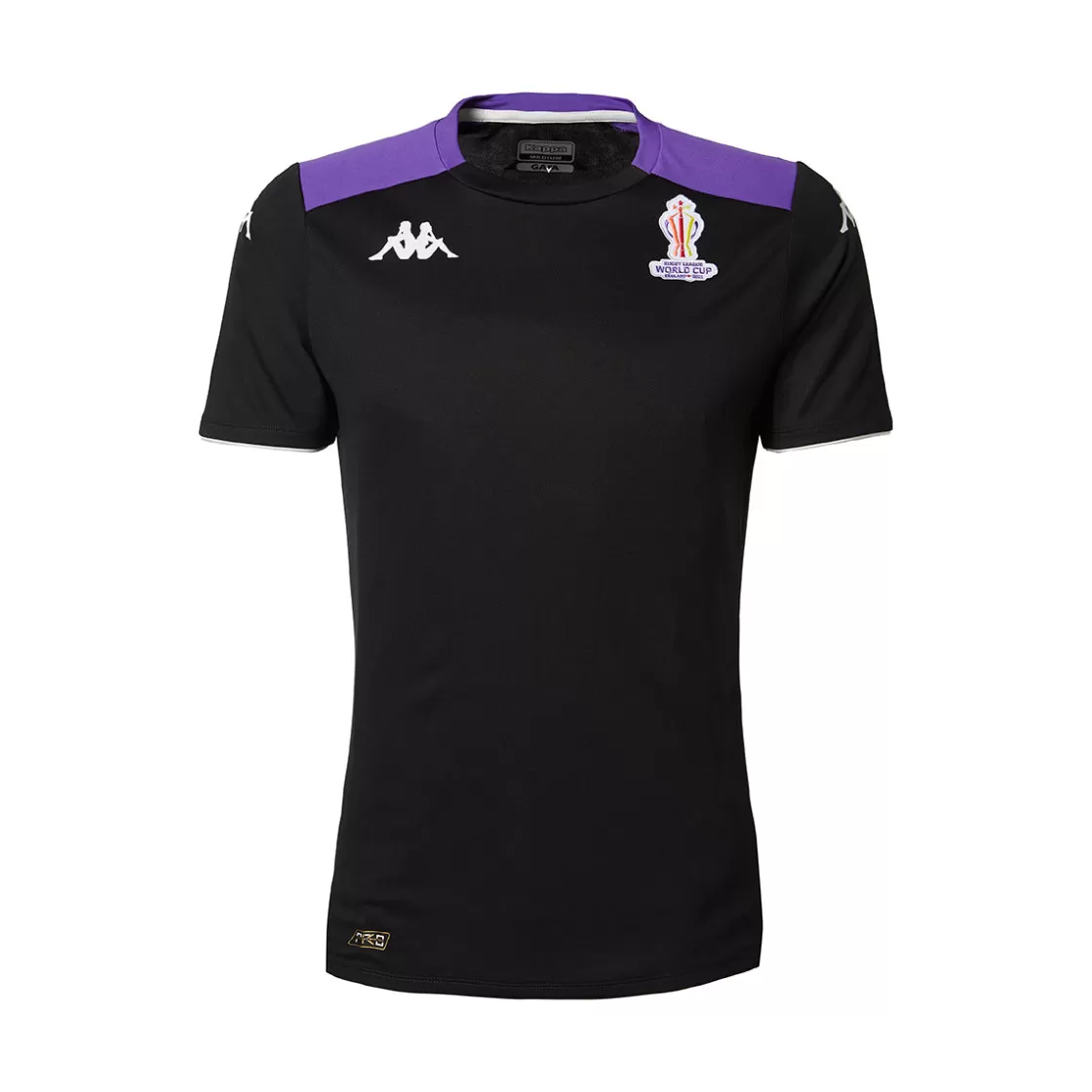 Enfant Kappa Maillots | Maillot Abou Pro 5 Rugby World Cup Noir Enfant