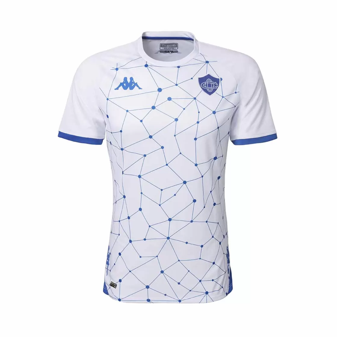 Enfant Kappa Maillots | Maillot Aboupre Pro 6 Castres Olympique 22/23 Blanc Enfant