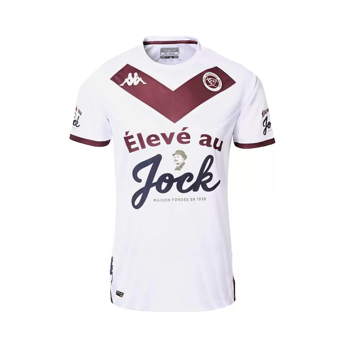 Homme Kappa Maillots | Maillot Aboupret Pro 6 Ubb Rugby 22/23 Blanc Homme