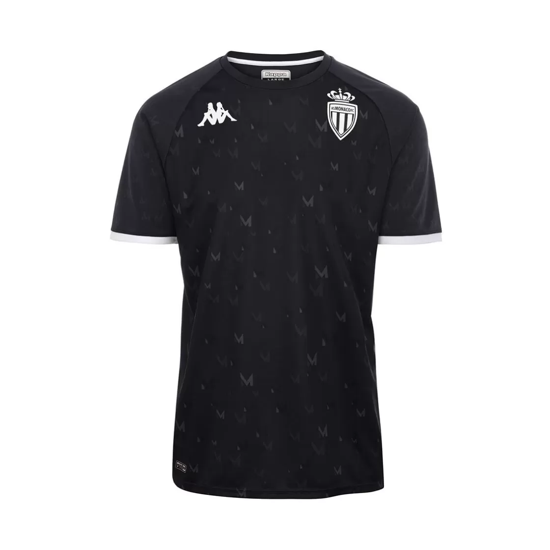 Enfant Kappa Maillots | Maillot Aboupret Pro As Monaco Gris Enfant