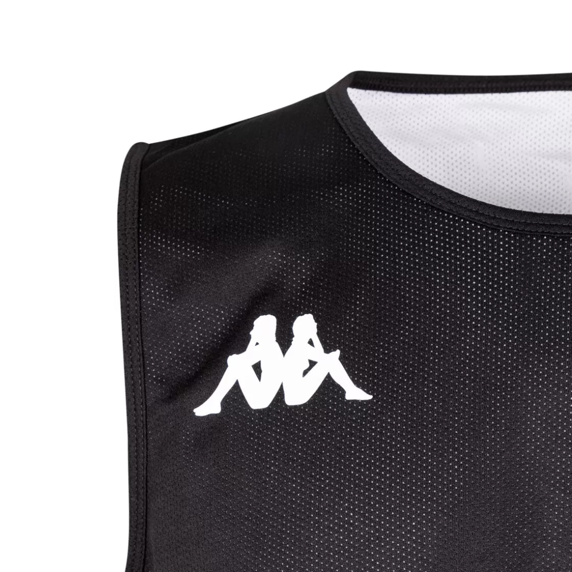 Enfant Kappa Survêtements | Maillot Basket Cairosi Noir Enfant