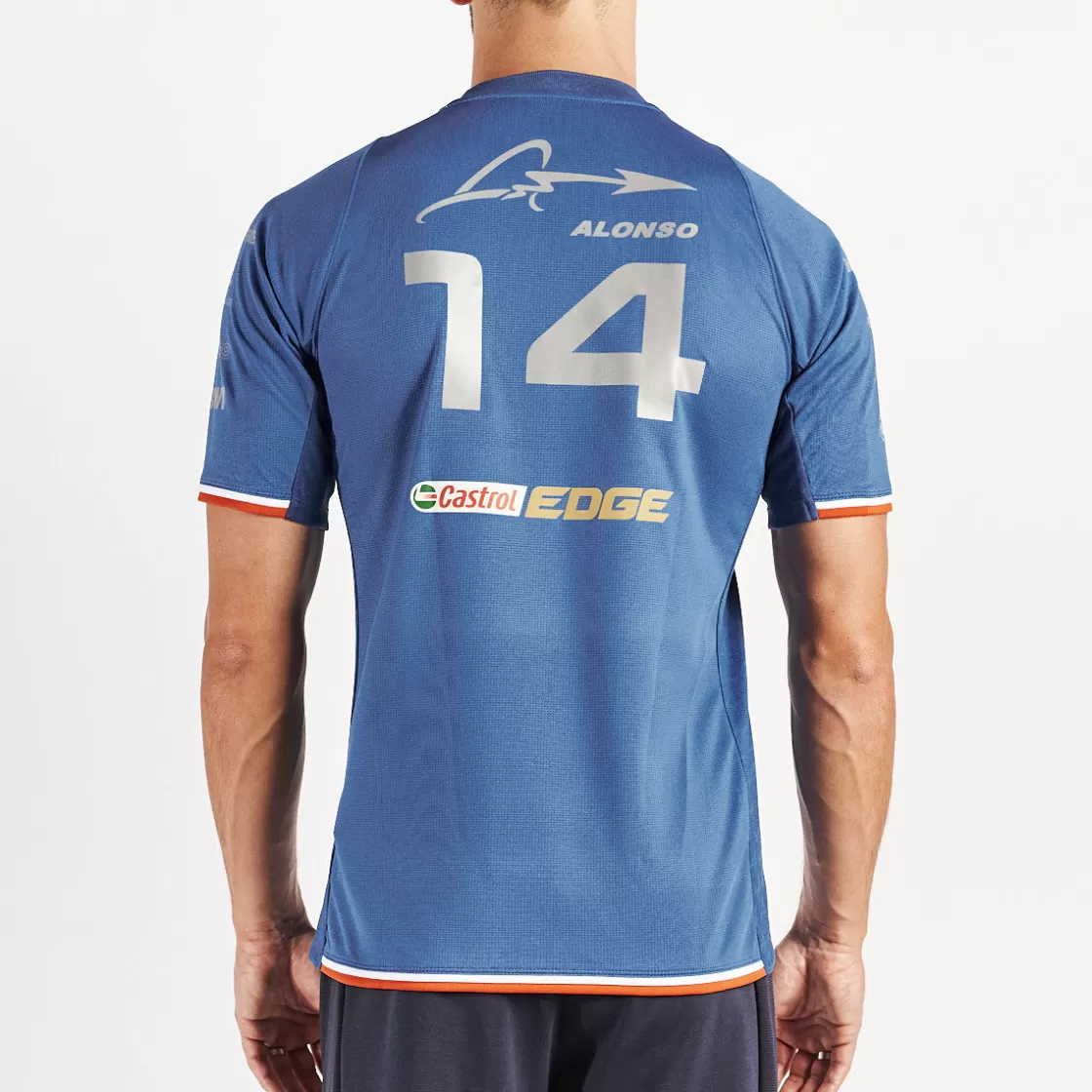 Homme Kappa Maillots | Maillot Kombat Alonso Bwt Alpine F1 Team Bleu Homme