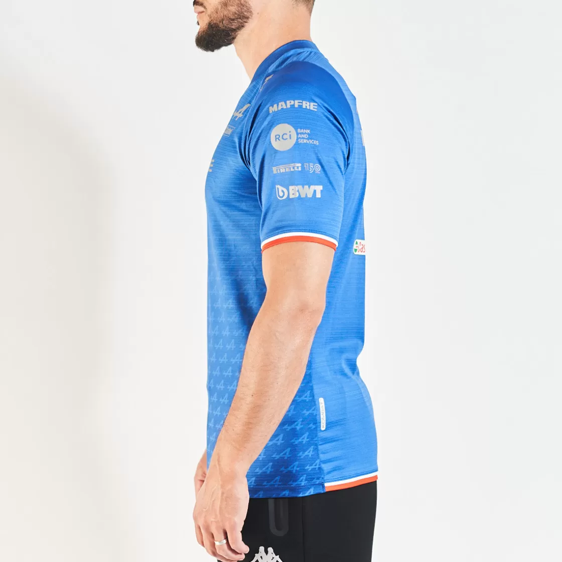 Homme Kappa Maillots | Maillot Kombat Alonso Pro Bwt Alpine F1 Team Bleu Homme