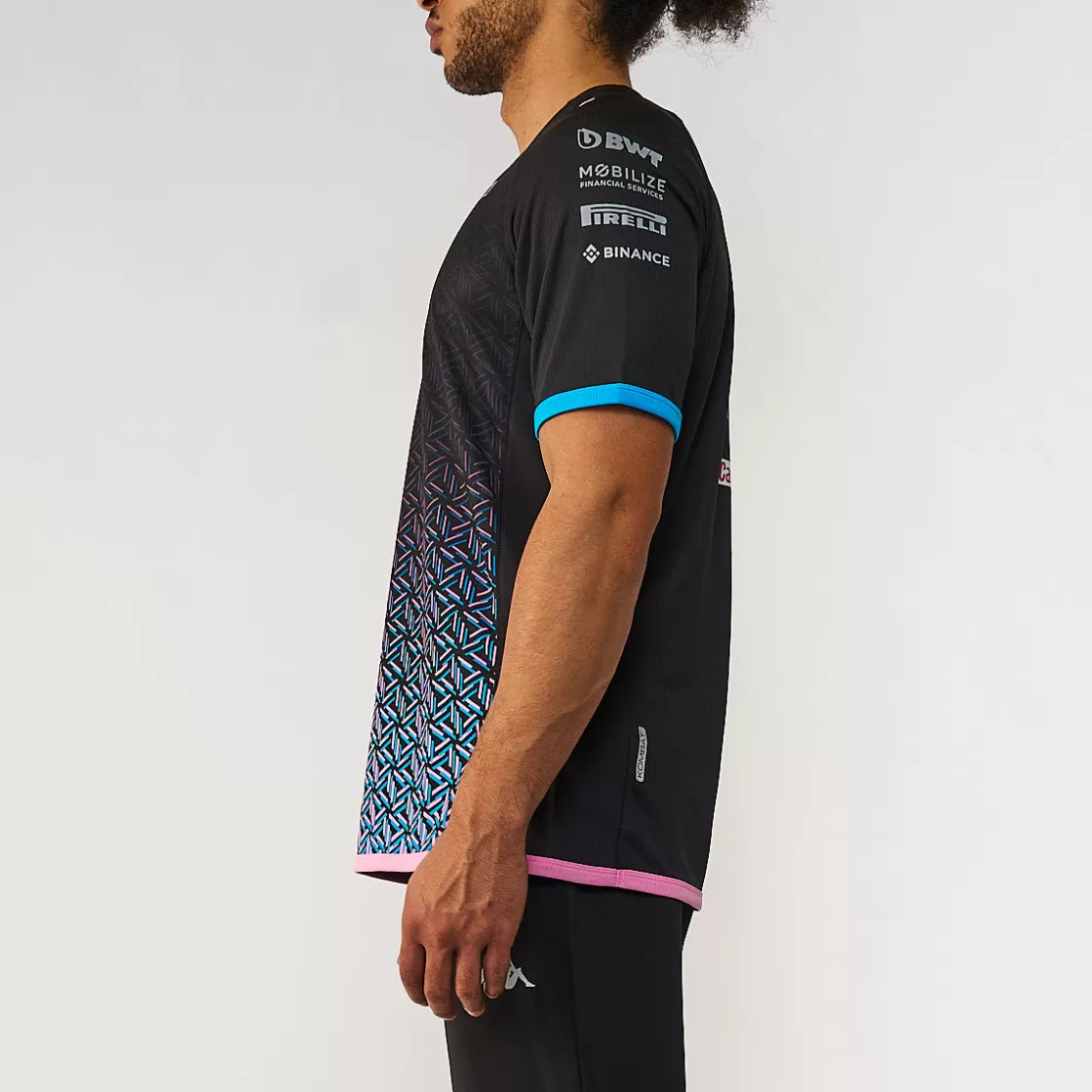 Homme Kappa Maillots | Maillot Kombat Gasly Bwt Alpine F1 Team 2023 Homme Noir