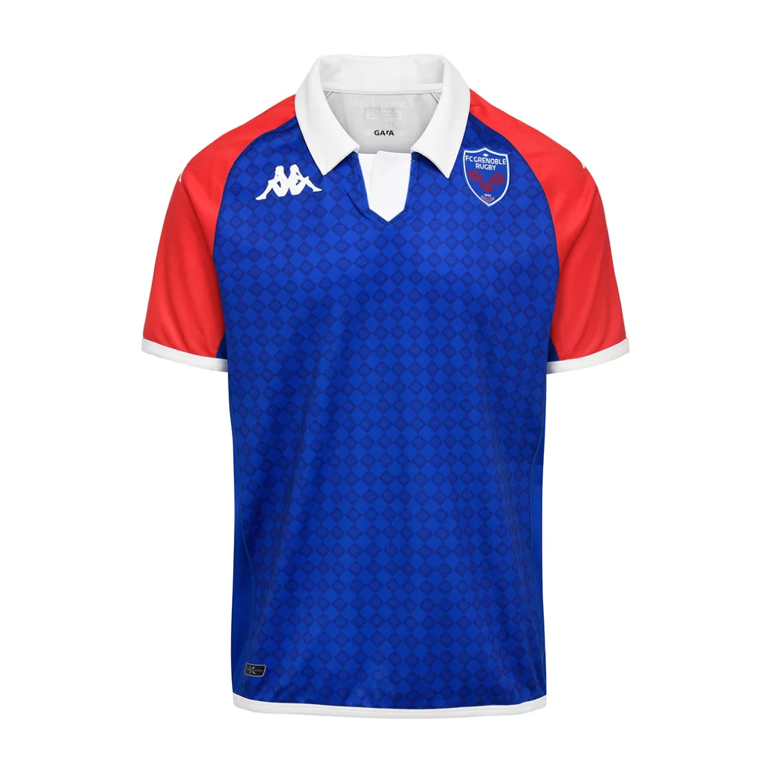 Enfant Kappa Maillots | Maillot Kombat Home Fc Grenoble Rugby 22/23 Bleu Enfant