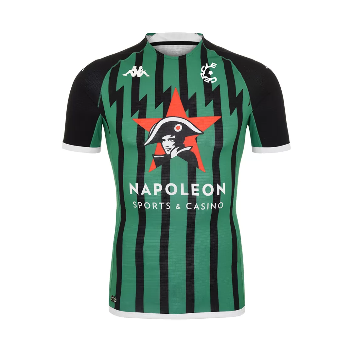 Homme Kappa Maillots | Maillot Kombat Pro Home Cercle Bruges 22/23 Vert Homme