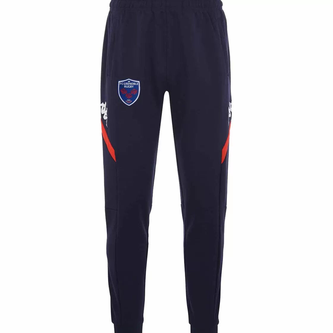 Enfant Kappa Pantalons & Collants | Pantalon Arufinzip 6 Fc Grenoble Rugby 22/23 Bleu Enfant