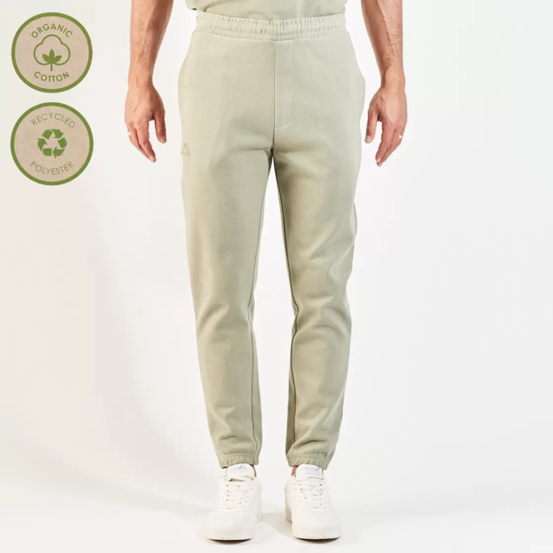 Homme Kappa Pantalons & Collants | Pantalon Edgard Gris Homme