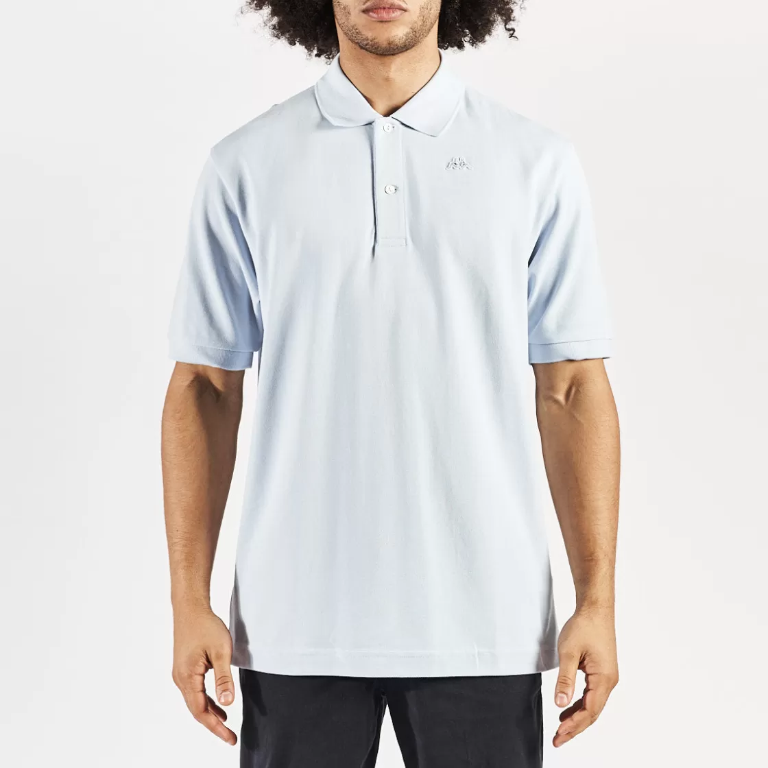 Homme Kappa Polos & Chemises | Polo Aarau Robe Di Bleu Homme