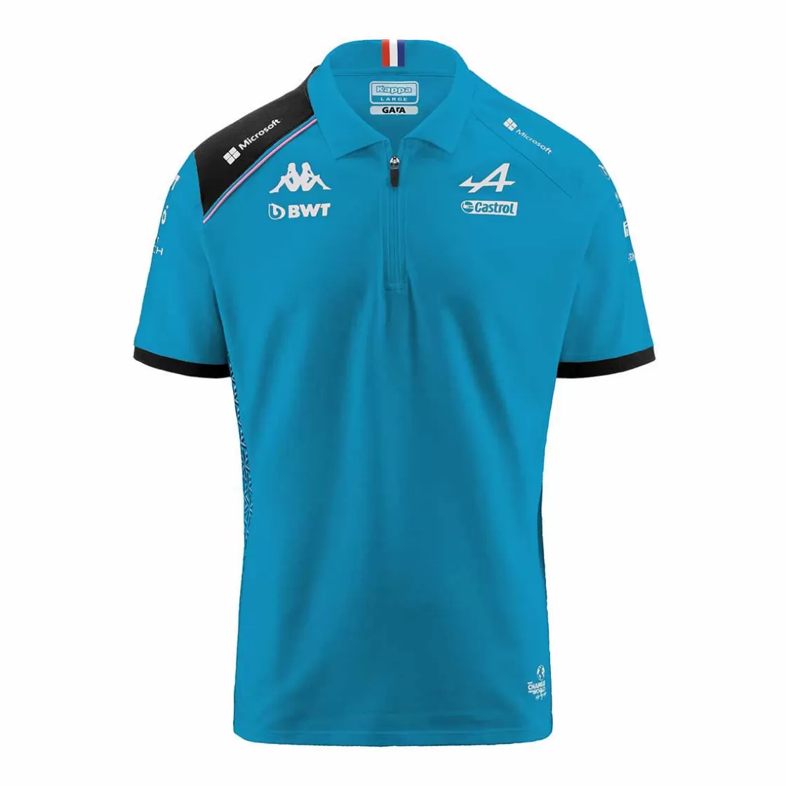 Enfant Kappa Polos | Polo Acrem Bwt Alpine F1 Team 2023 Enfant Bleu