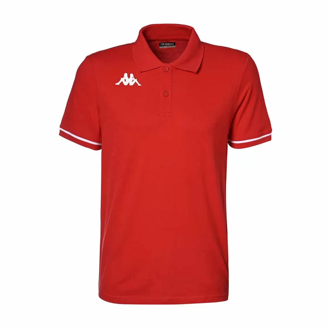 Enfant Kappa Polos | Polo Barli Rouge Enfant