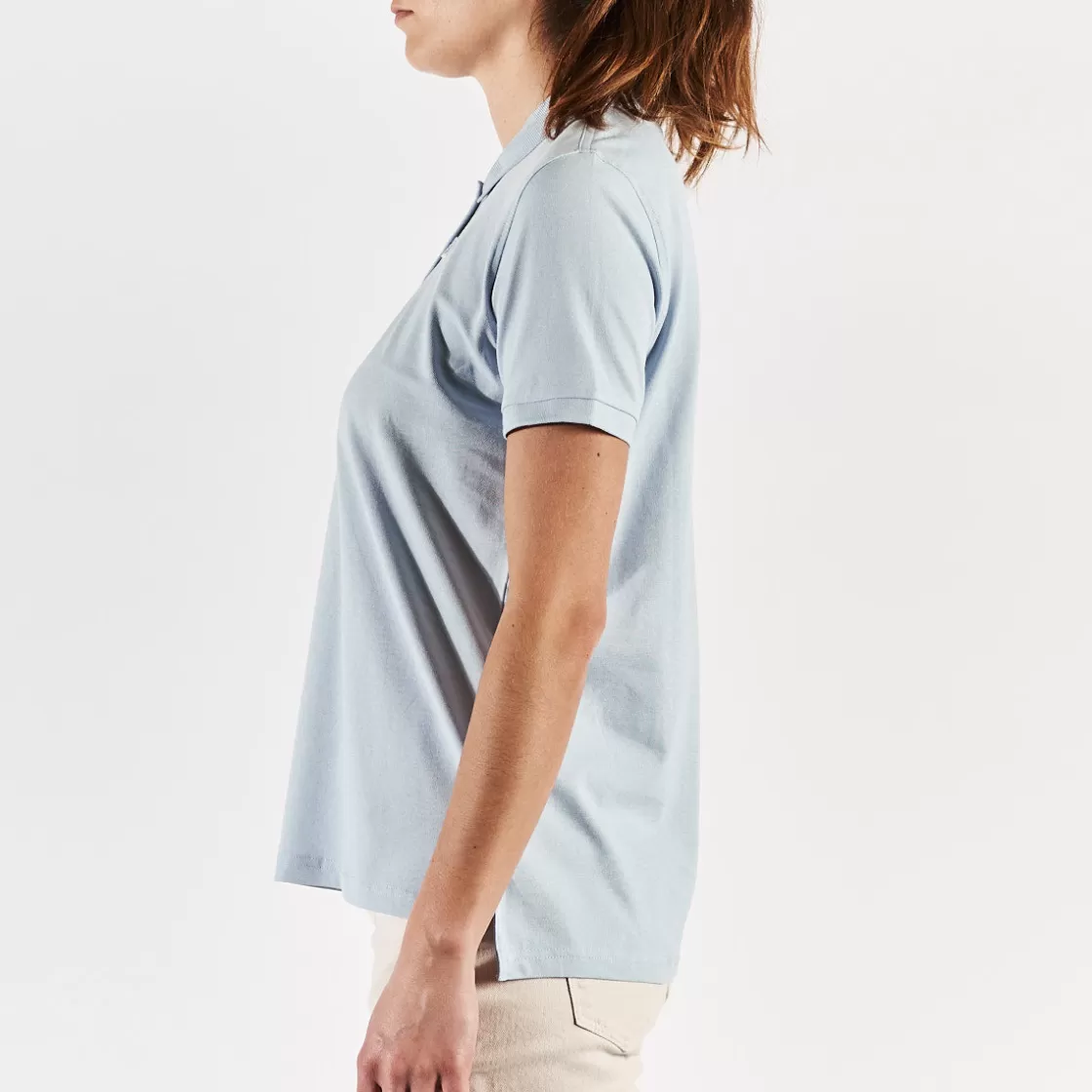 Femme Kappa Polos | Polo Carly Robe Di Bleu Femme