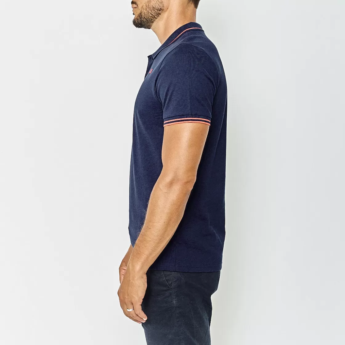 Homme Kappa Polos & Chemises | Polo Homme Ezio Bleu