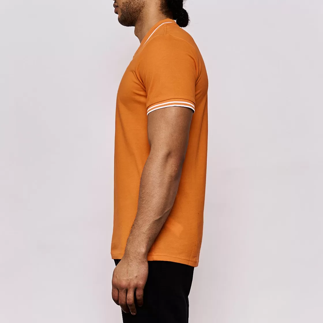 Homme Kappa Polos & Chemises | Polo Homme Ezio Orange