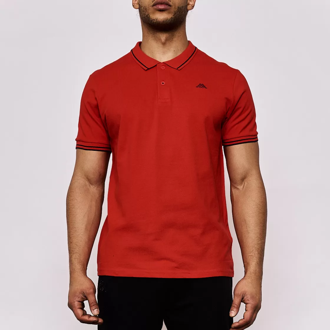 Homme Kappa Polos & Chemises | Polo Homme Ezio Rouge