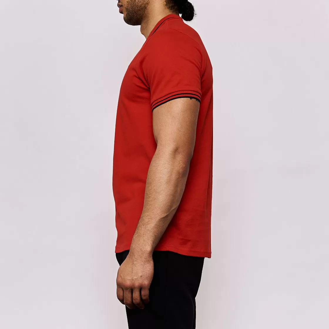 Homme Kappa Polos & Chemises | Polo Homme Ezio Rouge