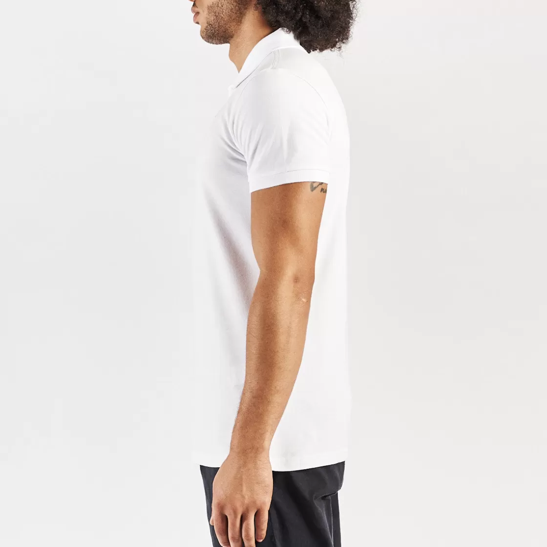 Homme Kappa Polos & Chemises | Polo Ned Robe Di Blanc Homme