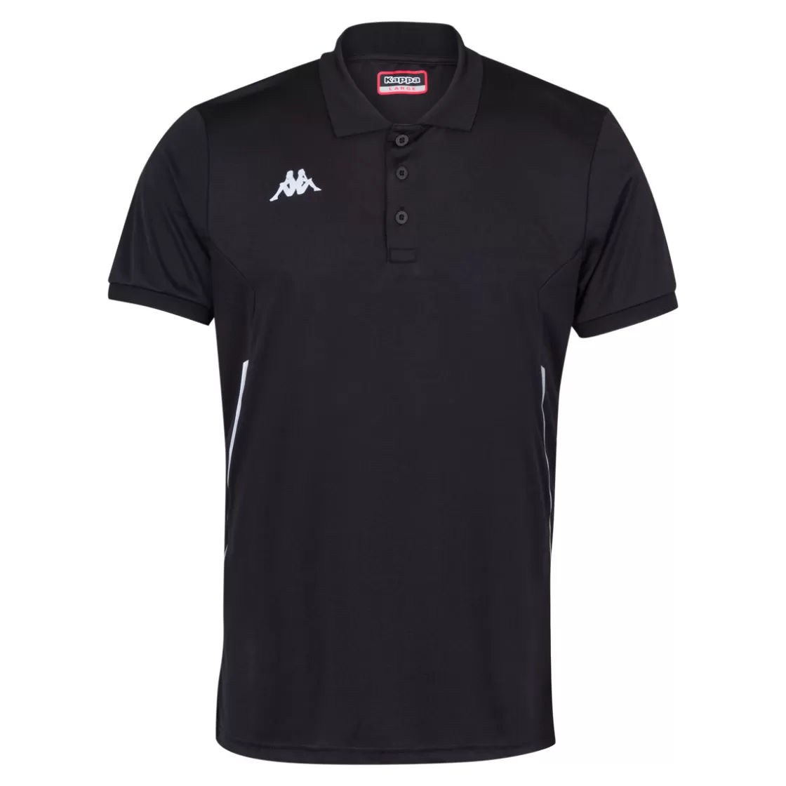 Enfant Kappa Polos | Polo Tennis Faedis Noir Enfant