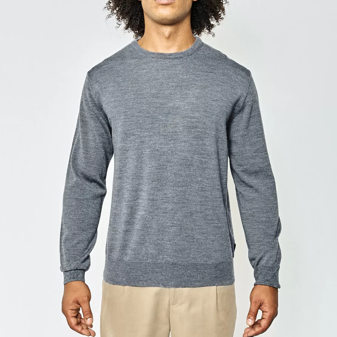 Homme Kappa Sweatshirts & Hoodies | Pull Homme Runelli Robe Di Gris