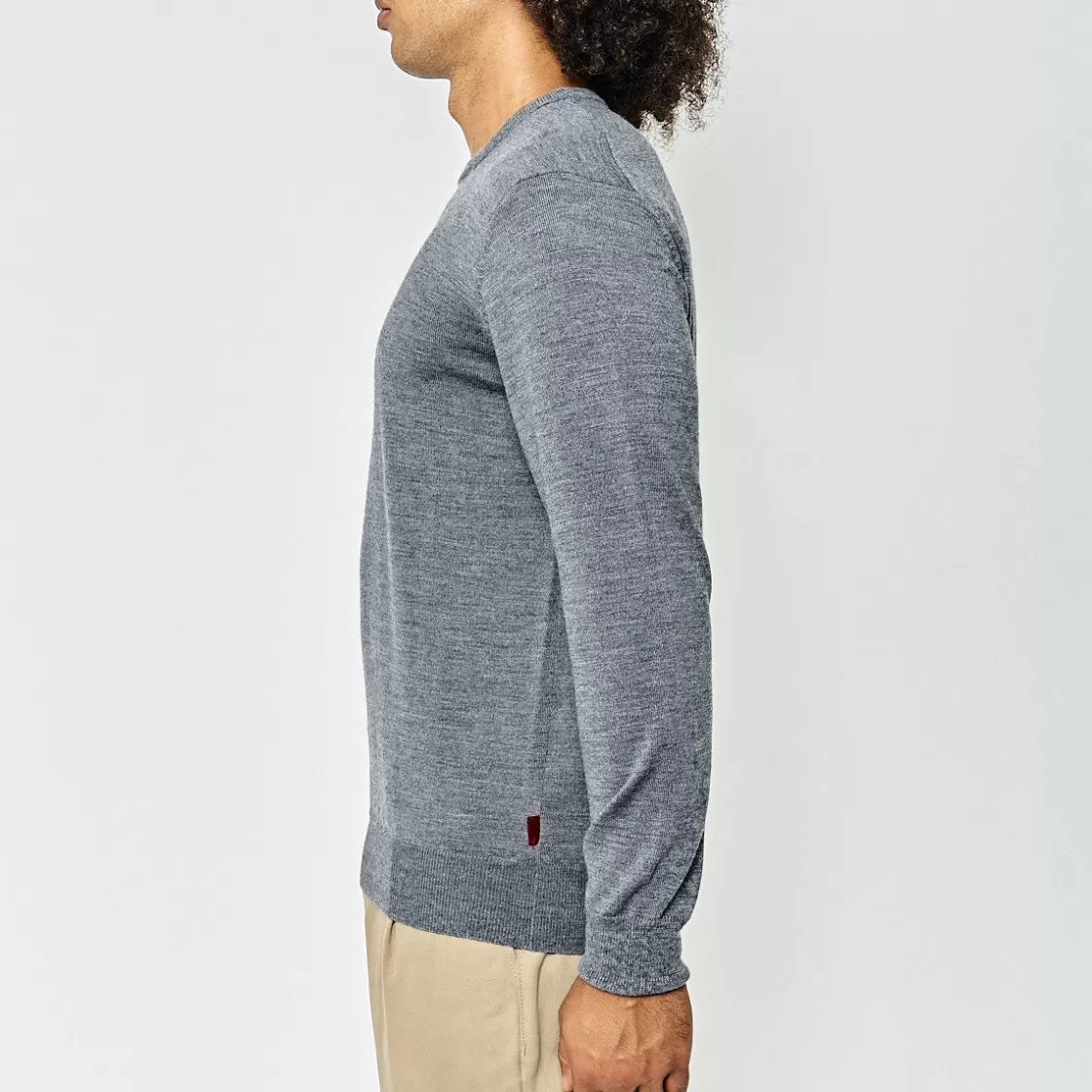 Homme Kappa Sweatshirts & Hoodies | Pull Homme Runelli Robe Di Gris