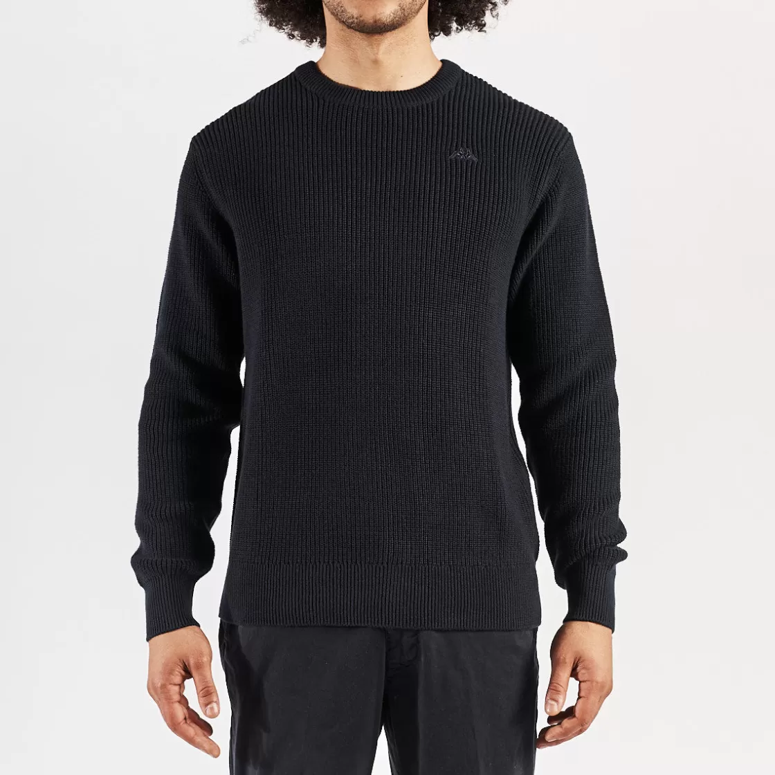 Homme Kappa Sweatshirts & Hoodies | Pull Verl Robe Di Bleu Homme