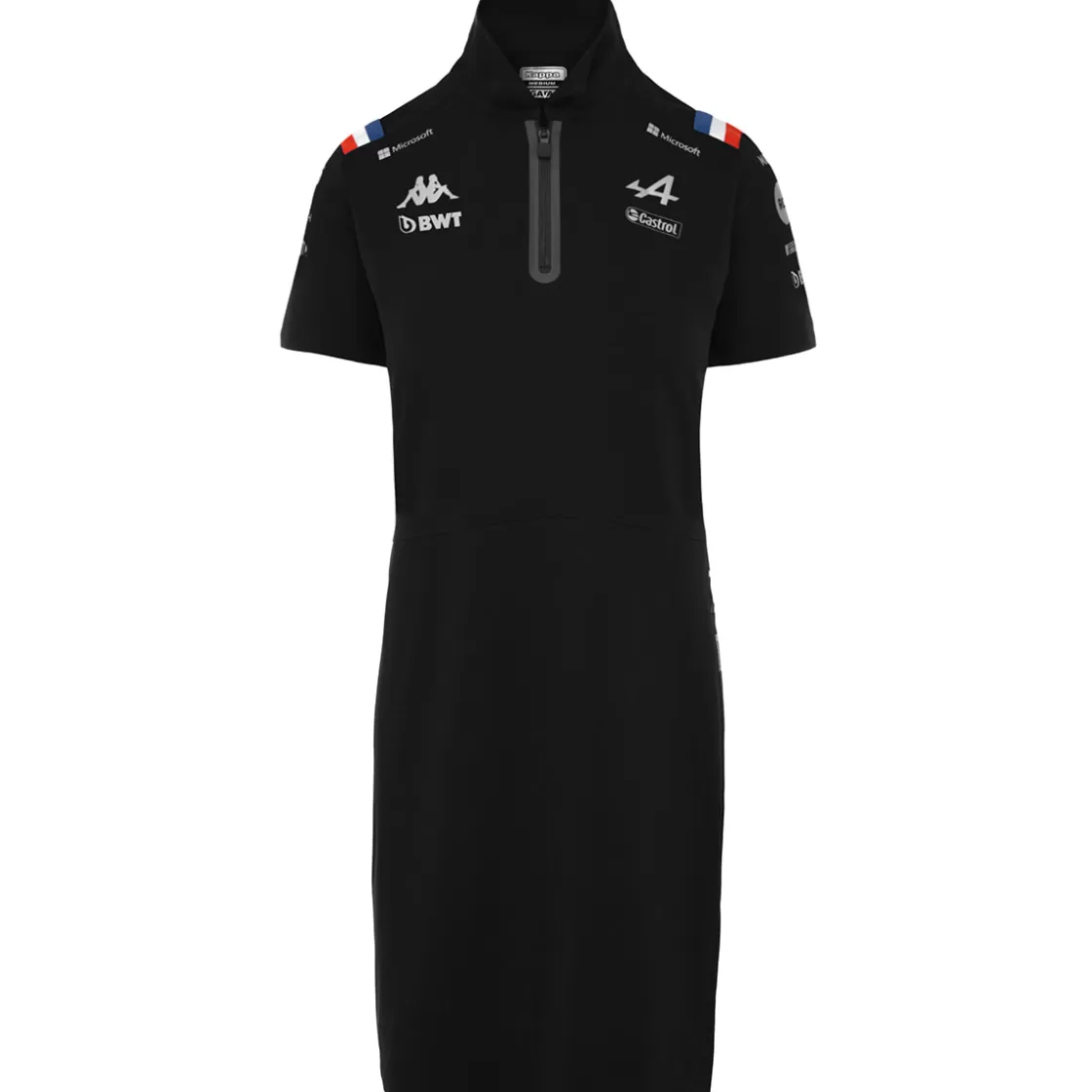 Femme Kappa Jupes & Robes | Robe Arukif Bwt Alpine F1 Team Noir Femme