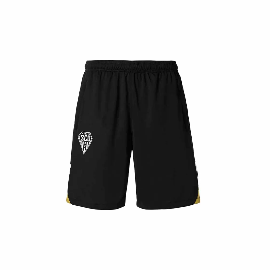 Enfant Kappa Shorts | Short Ahorazip Pro 6 Angers Sco 22/23 Noir Enfant
