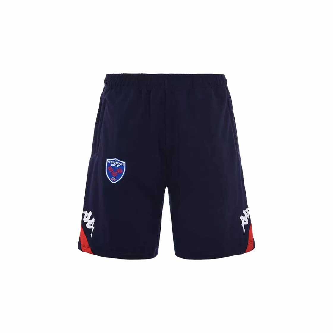 Enfant Kappa Shorts | Short Alozip 6 Fc Grenoble Rugby 22/23 Bleu Enfant
