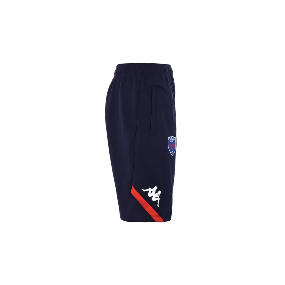 Enfant Kappa Shorts | Short Alozip 6 Fc Grenoble Rugby 22/23 Bleu Enfant